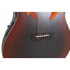 Ovation E – akustická kytara Celebrity Elite Mid Cutaway Reverse Red Burst