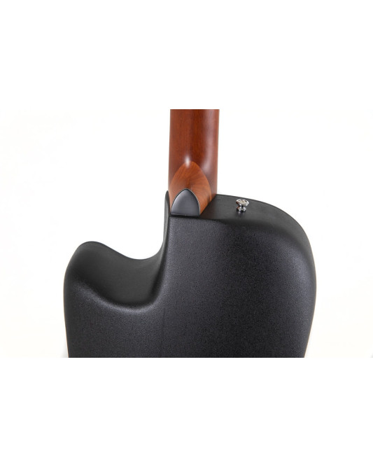 Ovation E – akustická kytara Celebrity Elite Mid Cutaway Reverse Red Burst