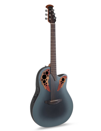 Ovation E – akustická kytara Celebrity Elite Mid Cutaway Reverse Blue Burst
