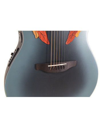 Ovation E – akustická kytara Celebrity Elite Mid Cutaway Reverse Blue Burst
