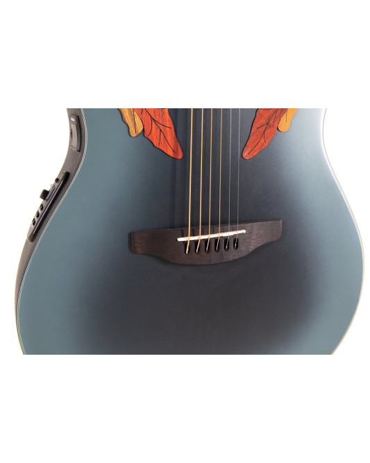 Ovation E – akustická kytara Celebrity Elite Mid Cutaway Reverse Blue Burst