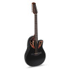 Ovation E – akustická kytara Celebrity Elite Mid Cutaway 12-strunná Černá