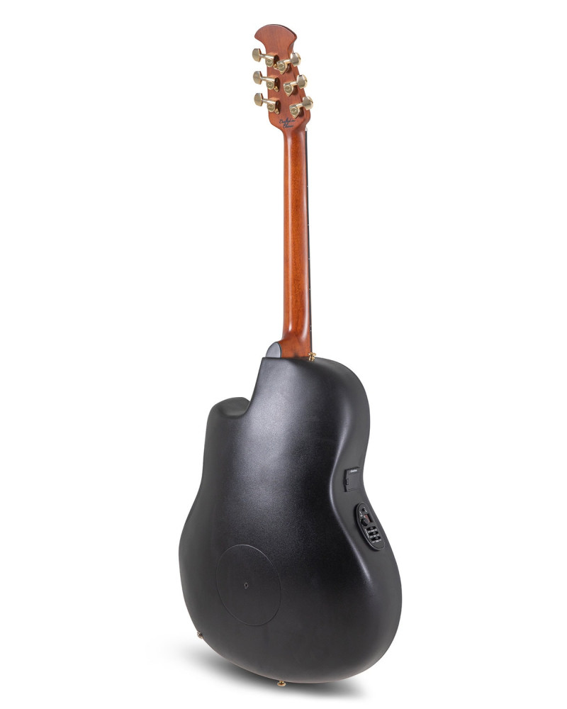 Ovation E – akustická kytara Celebrity Elite Plus Mid Cutaway Natural Spalted Maple