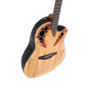 Ovation E – akustická kytara Celebrity Elite Plus Mid Cutaway Natural Spalted Maple