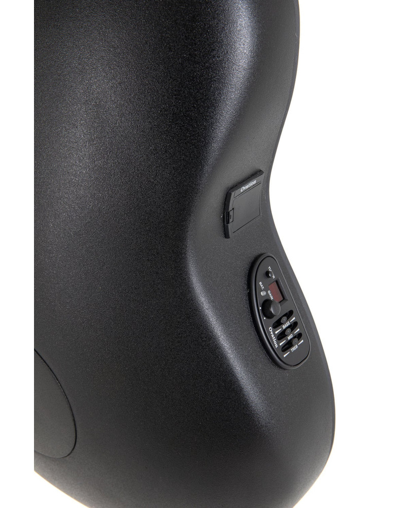 Ovation E – akustická kytara Celebrity Elite Plus Mid Cutaway Dark Tiger Eye