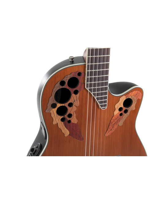 Ovation E-akustická, klasická kytara Celebrity MS Classic Nylon Natural Gloss