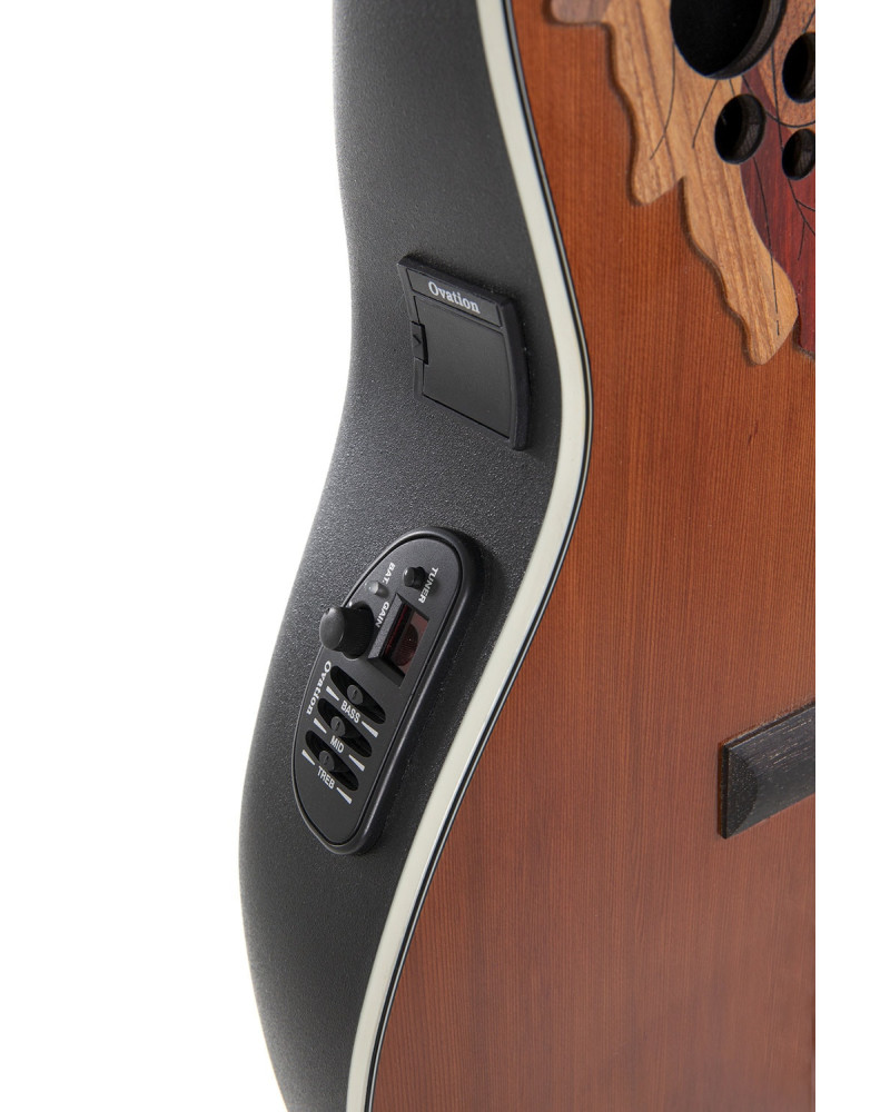 Ovation E-akustická, klasická kytara Celebrity MS Classic Nylon Natural Gloss