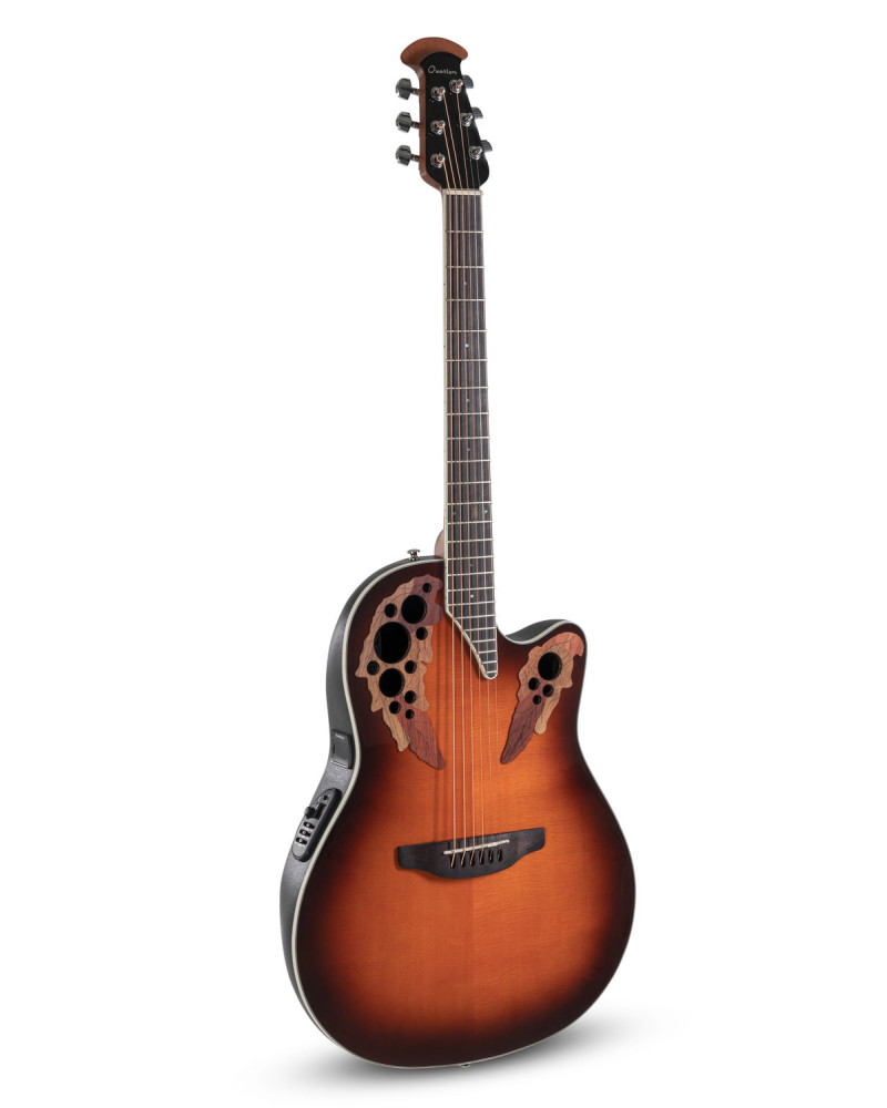 Ovation E – akustická kytara Celebrity Elite Super Shallow Cutaway Sunburst