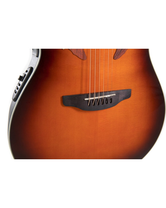 Ovation E – akustická kytara Celebrity Elite Super Shallow Cutaway Sunburst