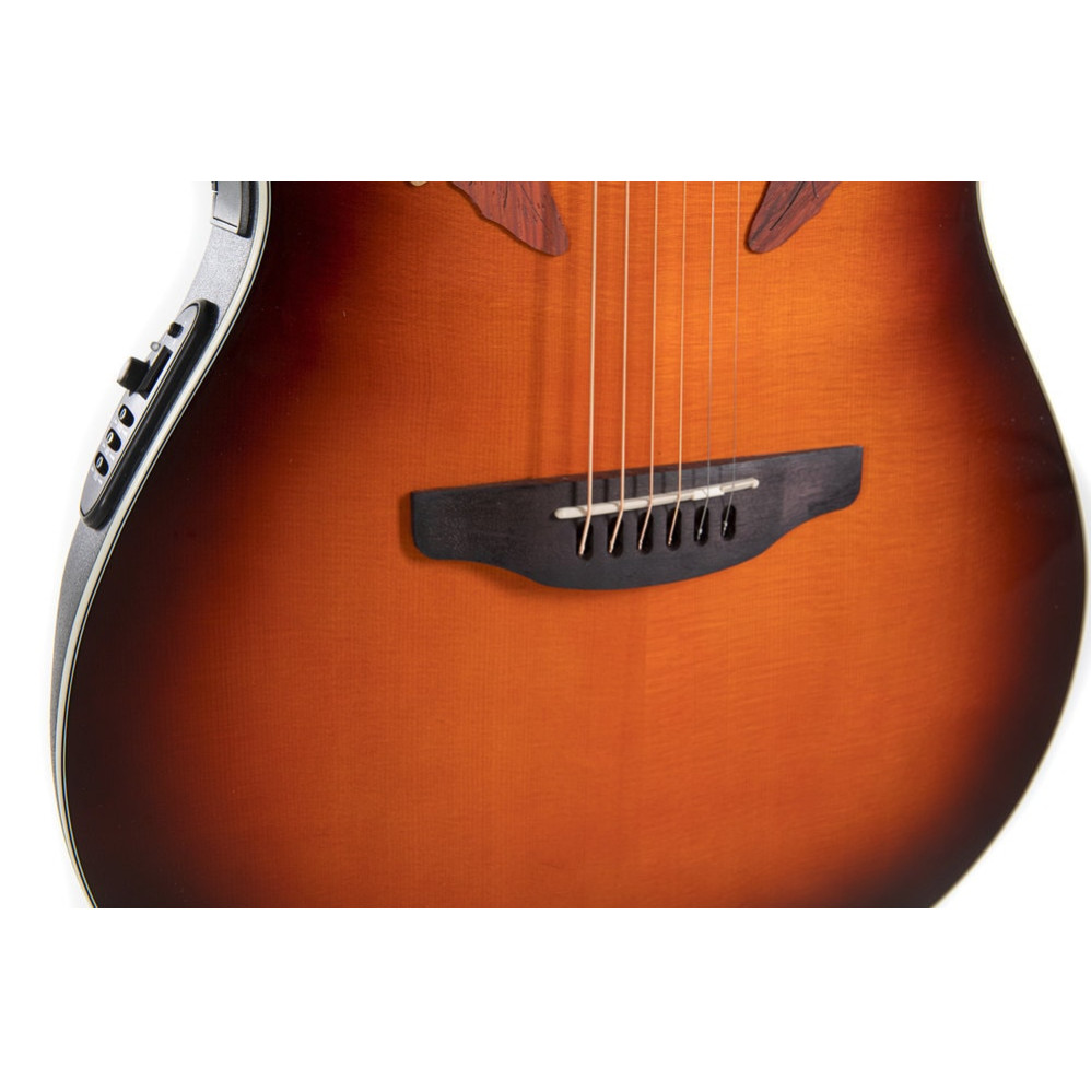 Ovation E – akustická kytara Celebrity Elite Super Shallow Cutaway Sunburst