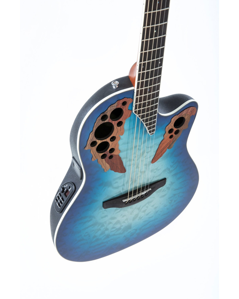Ovation E – akustická kytara Celebrity Elite Plus Super Shallow Regal to Natural