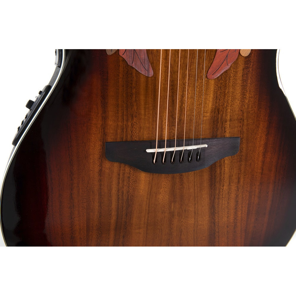 Ovation E – akustická kytara Celebrity Elite Plus Super Shallow Koa Burst