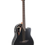 Ovation E – akustická kytara Black Satin