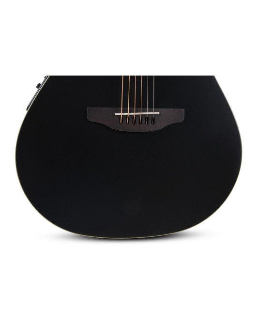 Ovation E – akustická kytara Black Satin
