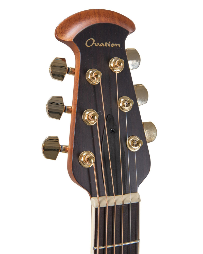 Ovation E – akustická kytara Black Satin