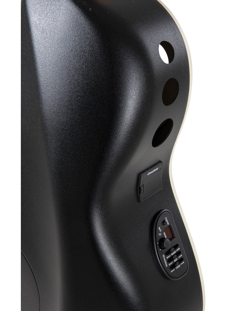 Ovation E – akustická kytara Black Satin