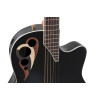 Ovation E – akustická kytara Black Satin