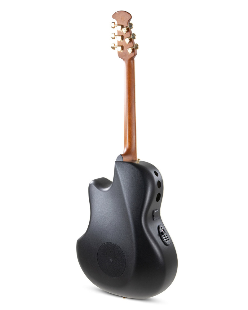 Ovation E – akustická kytara Peach Burst Satin