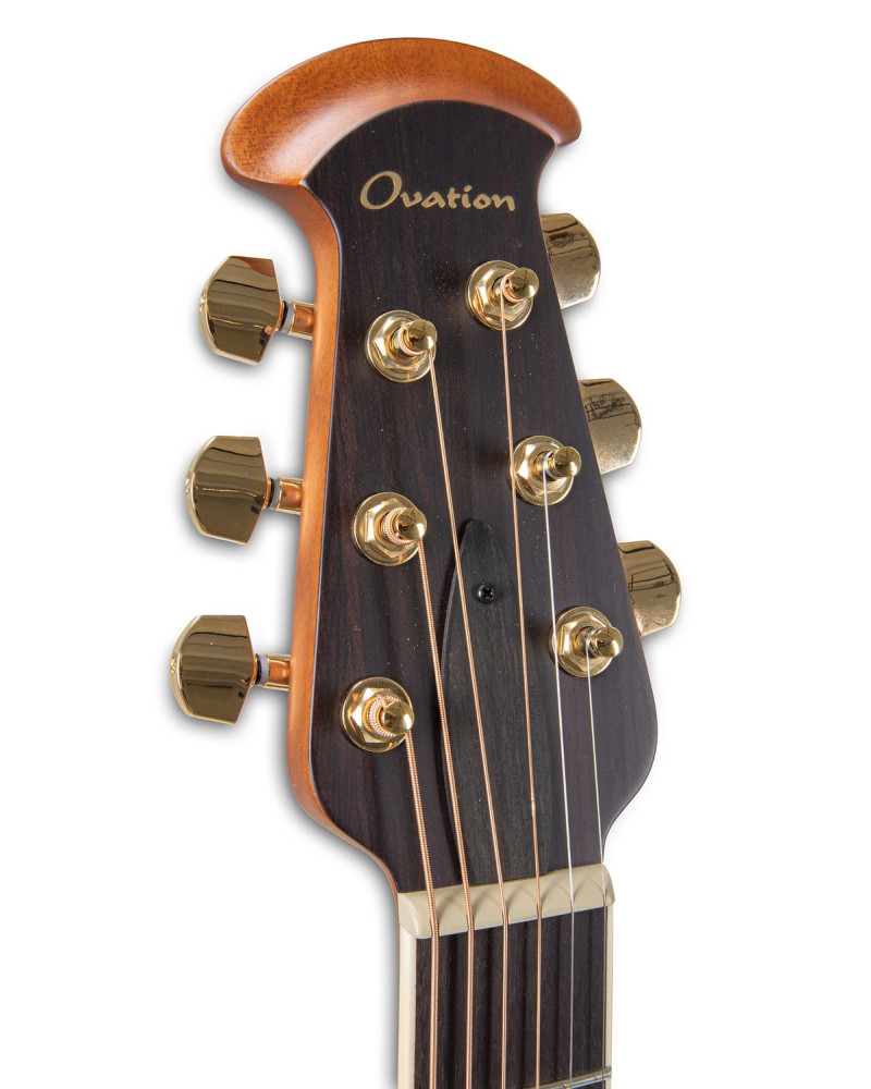 Ovation E – akustická kytara Peach Burst Satin