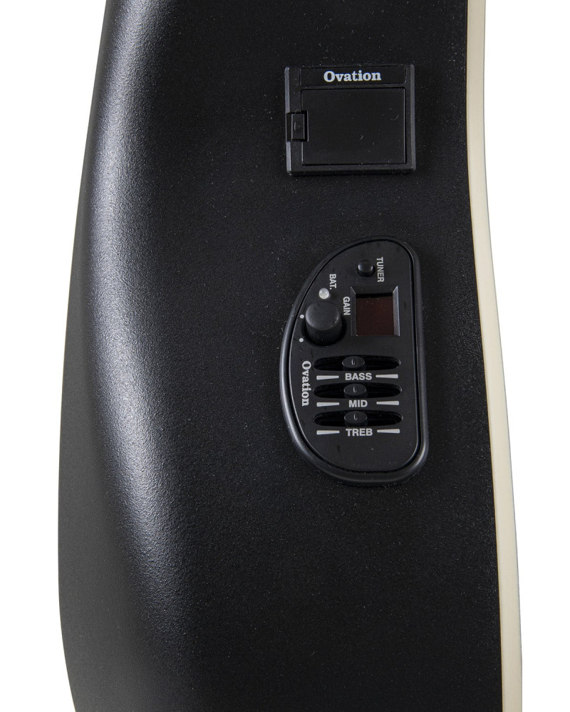 Ovation E – akustická kytara Peach Burst Satin