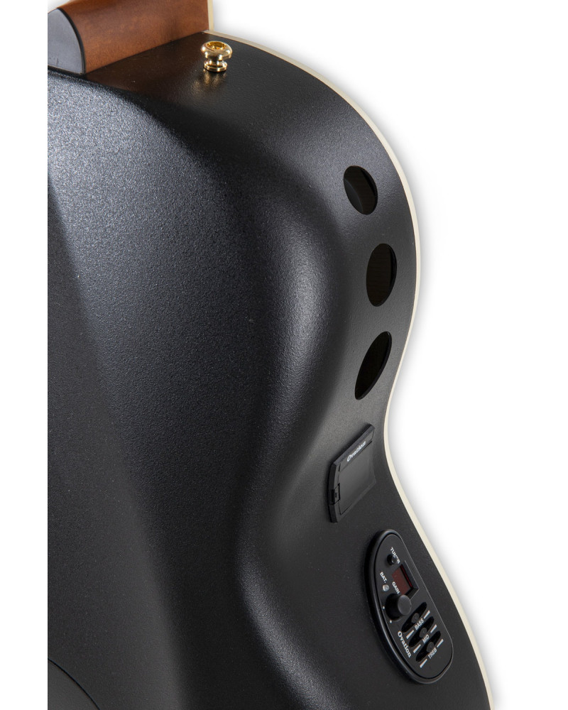 Ovation E – akustická kytara Peach Burst Satin