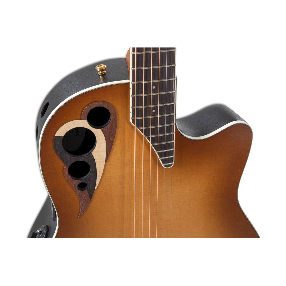 Ovation E – akustická kytara Peach Burst Satin