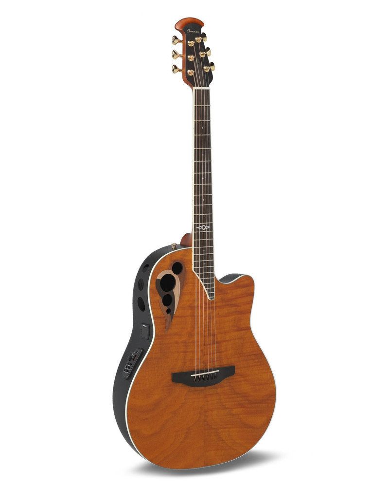 Ovation E – akustická kytara Amber Satin