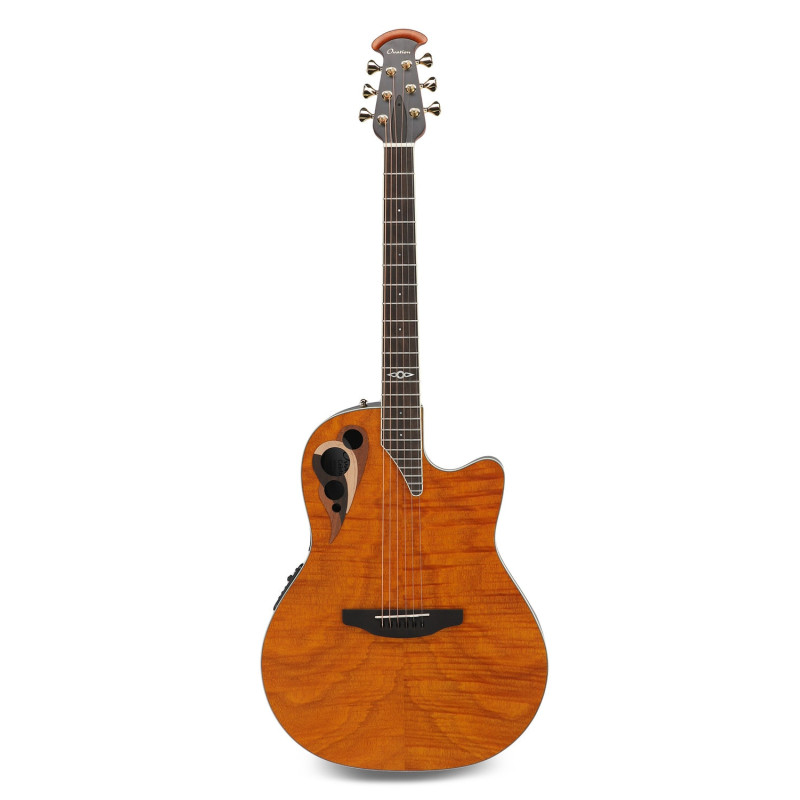 Ovation E – akustická kytara Amber Satin