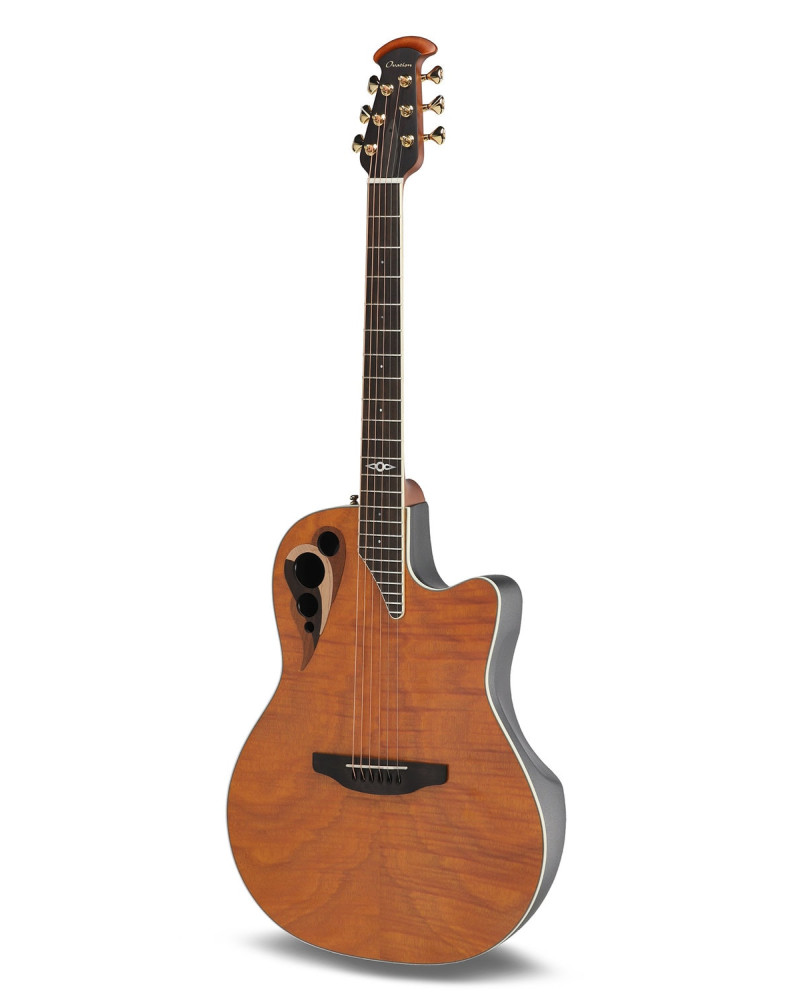Ovation E – akustická kytara Amber Satin