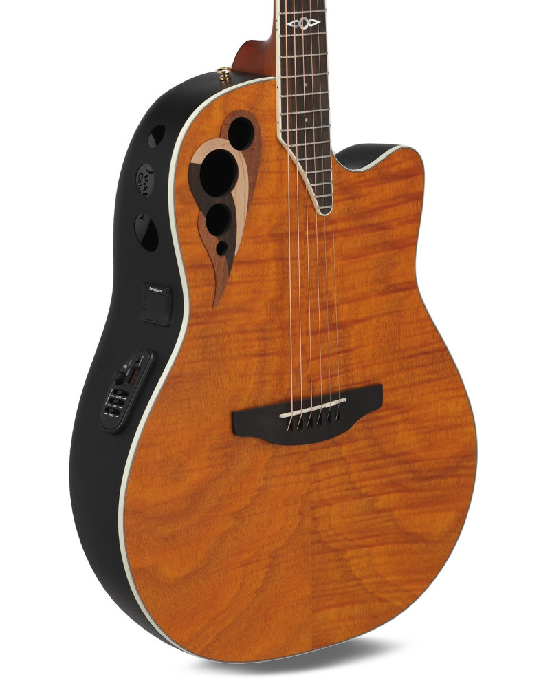Ovation E – akustická kytara Amber Satin