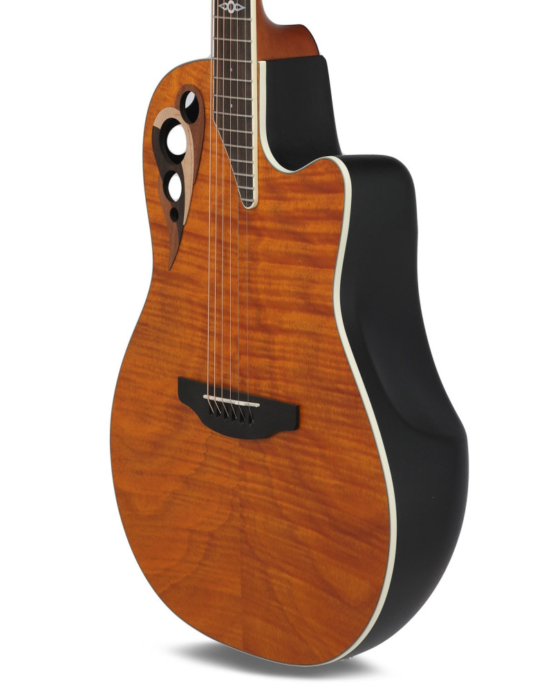 Ovation E – akustická kytara Amber Satin