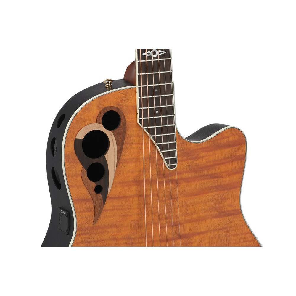 Ovation E – akustická kytara Amber Satin