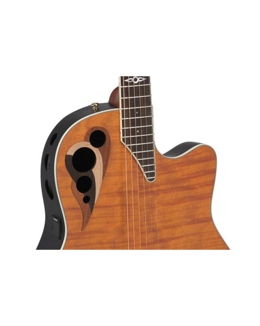 Ovation E – akustická kytara Amber Satin