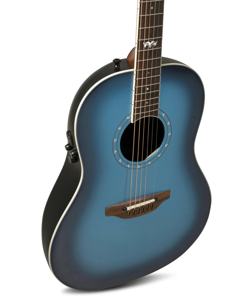 Ovation E – akustická kytara Pro Series Ultra Mid-Depth Non-Cutaway Dusk till dawn