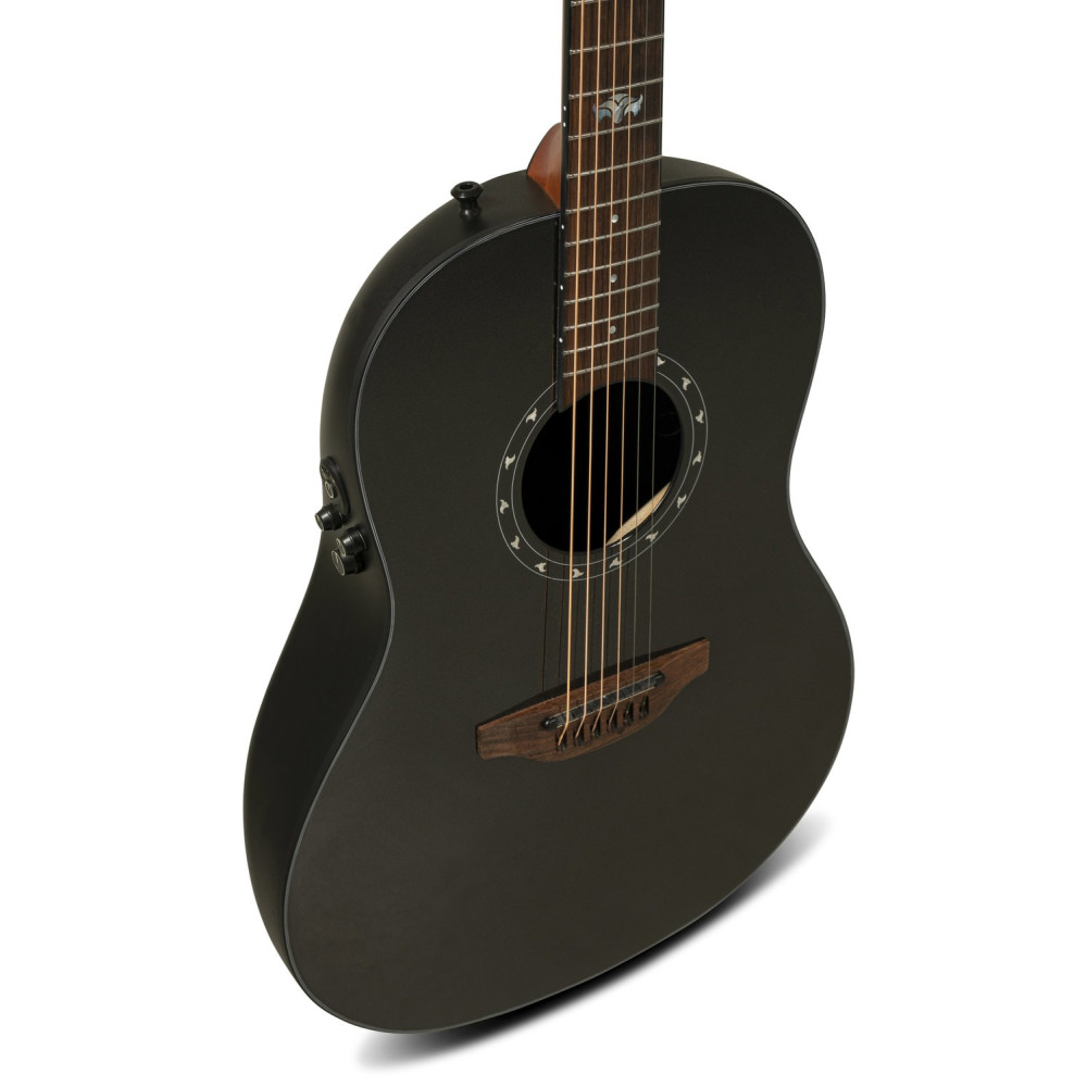 Ovation E – akustická kytara Pro Series Ultra Mid-Depth Non-Cutaway Pitch Black