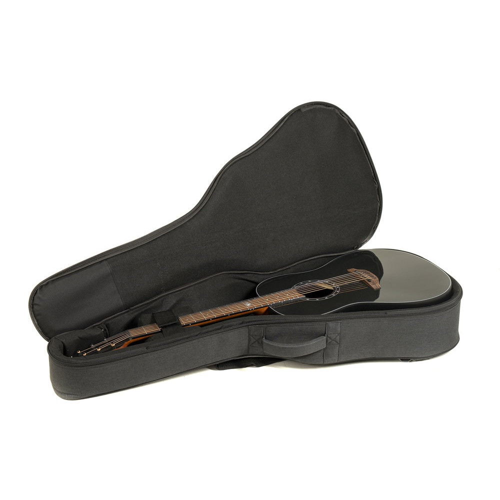 Ovation E – akustická kytara Pro Series Ultra Mid-Depth Non-Cutaway Pitch Black