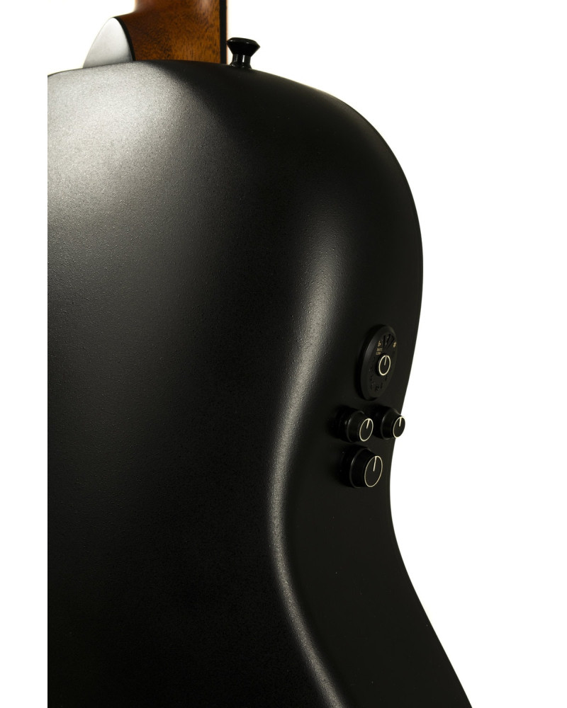 Ovation E – akustická kytara Pro Series Ultra Mid-Depth Non-Cutaway Pitch Black