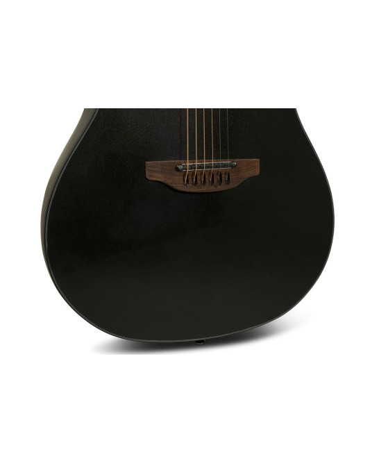 Ovation E – akustická kytara Pro Series Ultra Mid-Depth Non-Cutaway Pitch Black