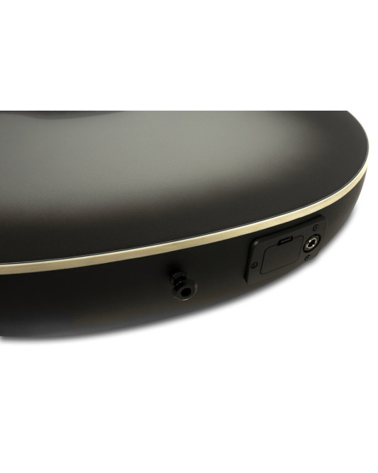 Ovation E – akustická kytara Pro Series Ultra Mid-Depth Non-Cutaway Silver Shadow
