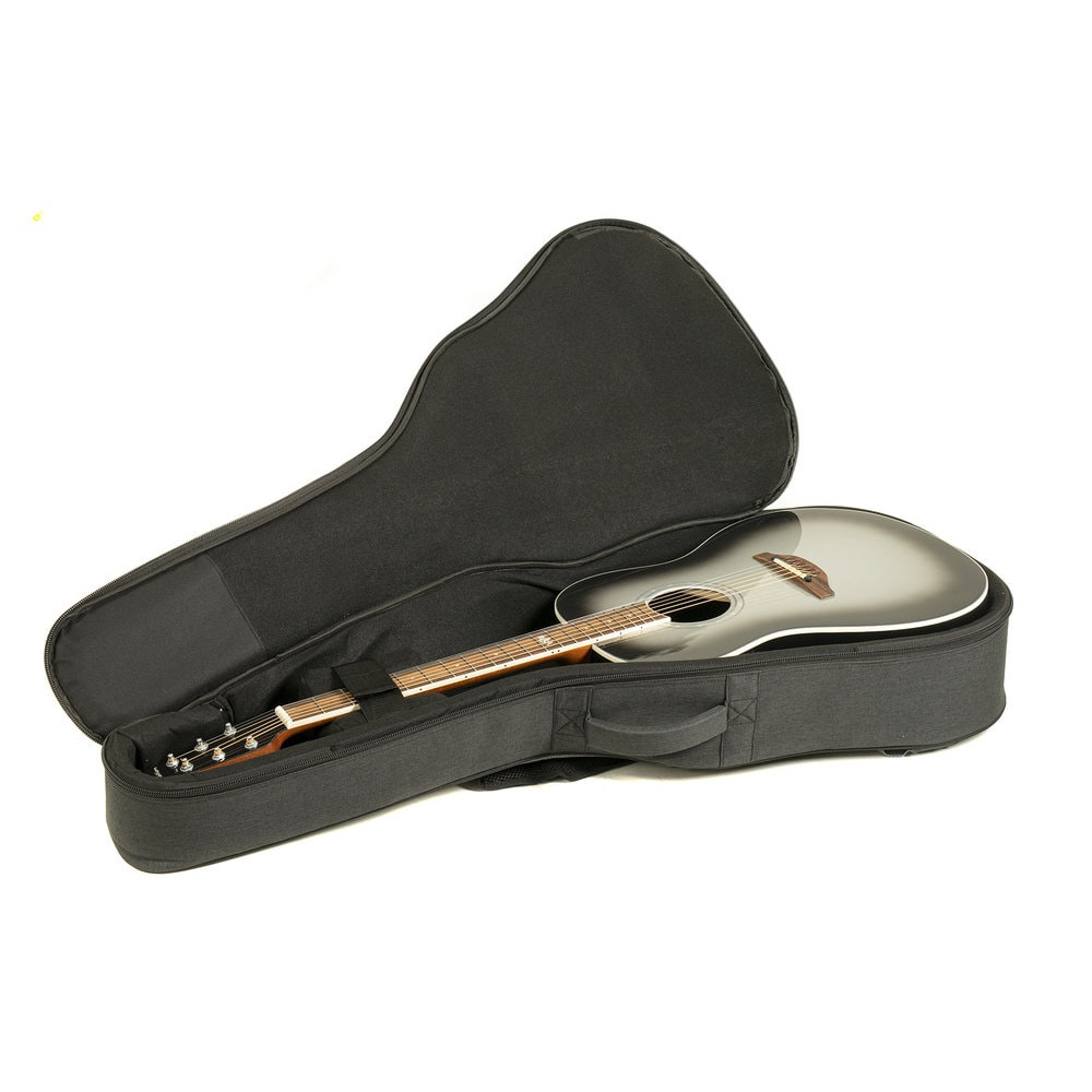 Ovation E – akustická kytara Pro Series Ultra Mid-Depth Non-Cutaway Silver Shadow