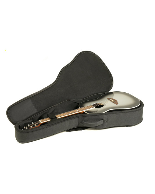 Ovation E – akustická kytara Pro Series Ultra Mid-Depth Non-Cutaway Silver Shadow