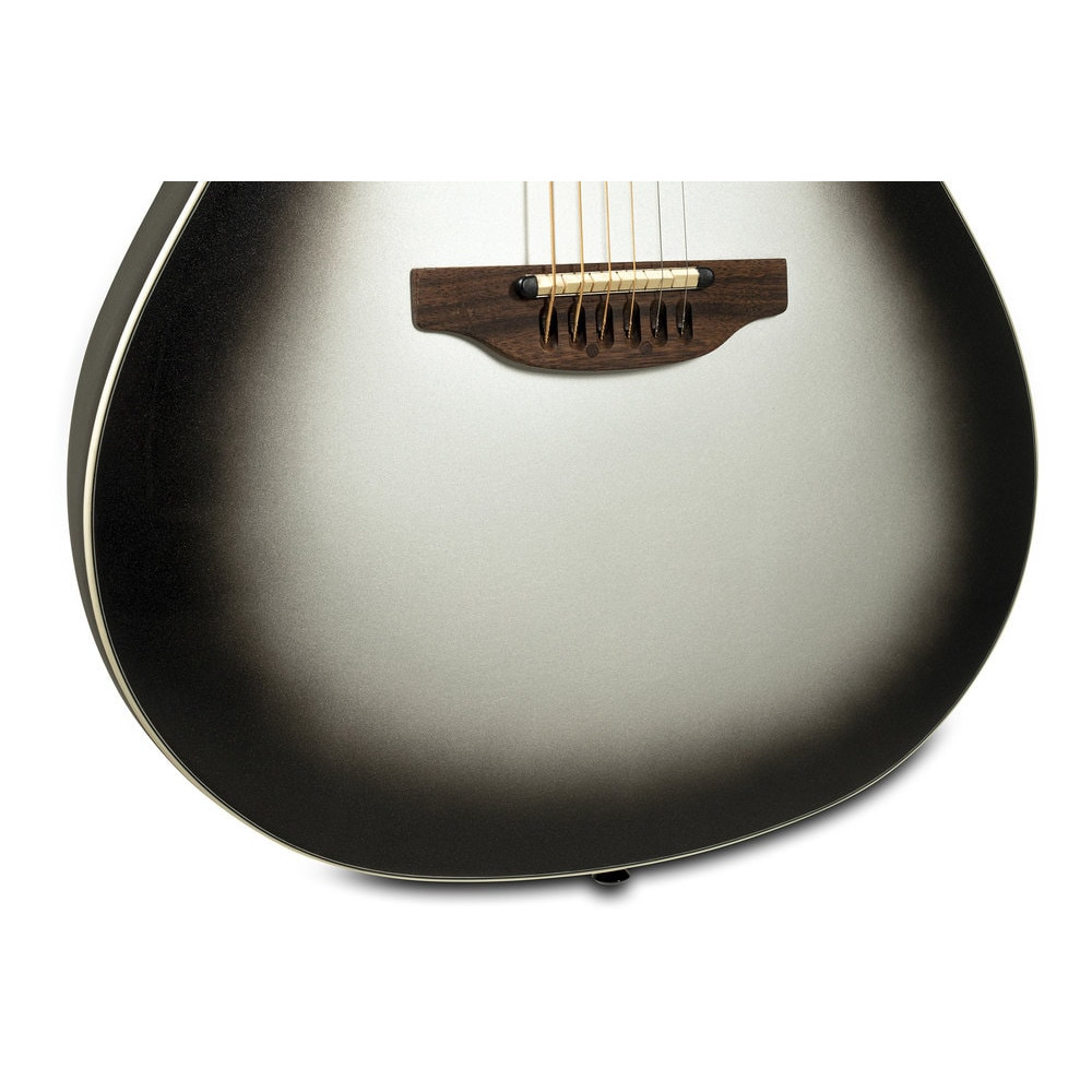 Ovation E – akustická kytara Pro Series Ultra Mid-Depth Non-Cutaway Silver Shadow