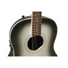 Ovation E – akustická kytara Pro Series Ultra Mid-Depth Non-Cutaway Silver Shadow
