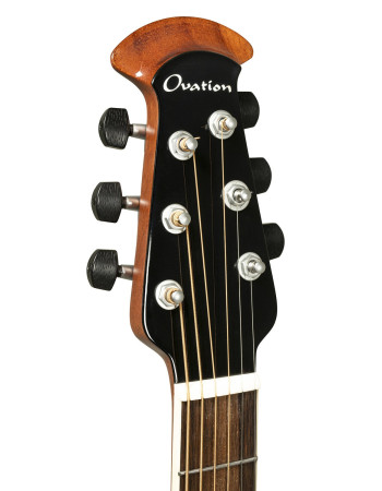 Ovation E – akustická kytara Pro Series Ultra Mid-Depth Non-Cutaway Silver Shadow