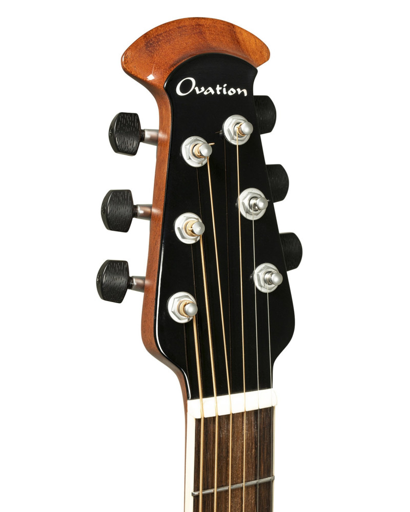Ovation E – akustická kytara Pro Series Ultra Mid-Depth Non-Cutaway Silver Shadow