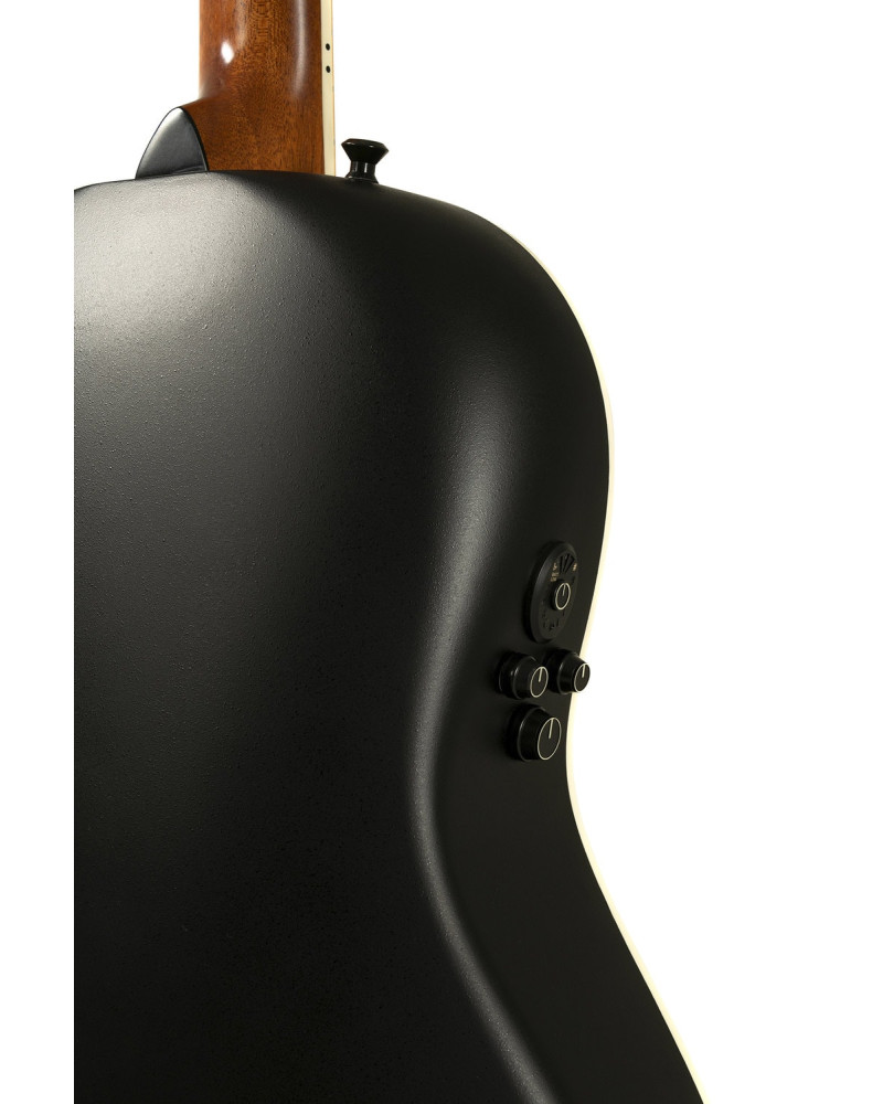 Ovation E – akustická kytara Pro Series Ultra Mid-Depth Non-Cutaway Silver Shadow