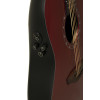 Ovation E – akustická kytara Pro Series Ultra Mid-Depth Non-Cutaway Vampira Red
