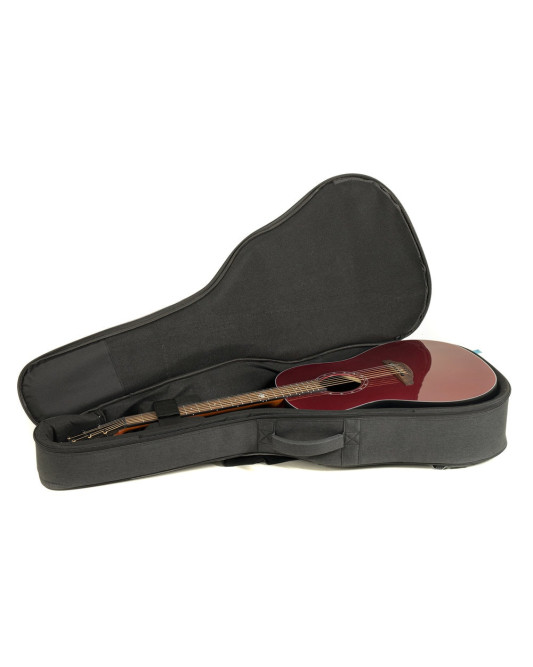 Ovation E – akustická kytara Pro Series Ultra Mid-Depth Non-Cutaway Vampira Red