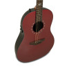 Ovation E – akustická kytara Pro Series Ultra Mid-Depth Non-Cutaway Vampira Red
