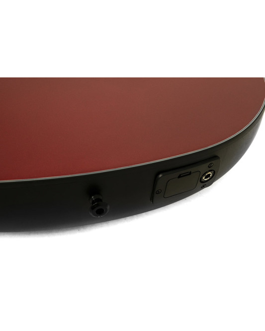 Ovation E – akustická kytara Pro Series Ultra Mid-Depth Non-Cutaway Vampira Red